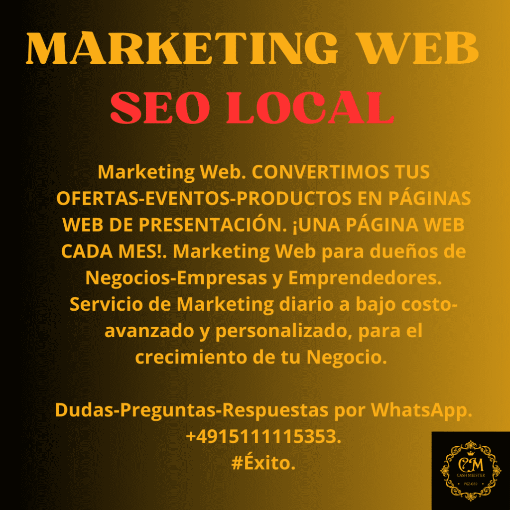 Marketing Web